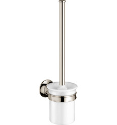 Szczotka do WC z pojemnikiem, ścienna Złoty Optyczny Szczotkowany AXOR Montreux Axor (42035250)