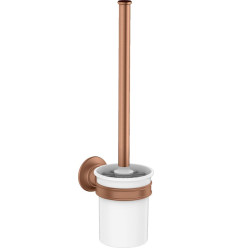 Szczotka do WC z pojemnikiem, ścienna Czerwony Złoty Szczotkowany AXOR Montreux Axor (42035310)