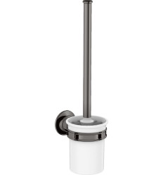 Szczotka do WC z pojemnikiem, ścienna Czarny Chrom Polerowany AXOR Montreux Axor (42035330)