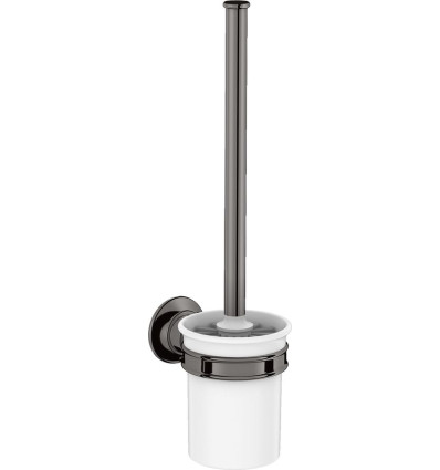 Szczotka do WC z pojemnikiem, ścienna Czarny Chrom Polerowany AXOR Montreux Axor (42035330)