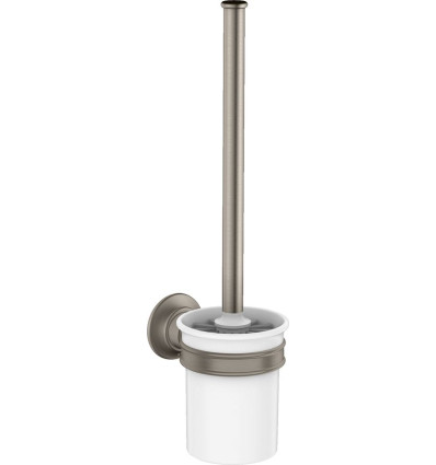 Szczotka do WC z pojemnikiem, ścienna Stal Szlachetna Optyczna AXOR Montreux Axor (42035800)
