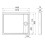 Brodzik akrylowy medio 140x70x7,5 biały Granada Roca (A27T008000)