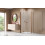 Kabina prysznicowa 80x80 Nes Brushed Copper KDD B Radaway (10024080-93-01L + 10024080-93-01R)