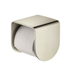 Uchwyt na papier toaletowy z półką Nikiel Szczotkowany AXOR Universal Softsquare Axor (42436820)