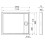 Brodzik akrylowy medio biały 120x80x7,5 Granada Roca (A27T007000)