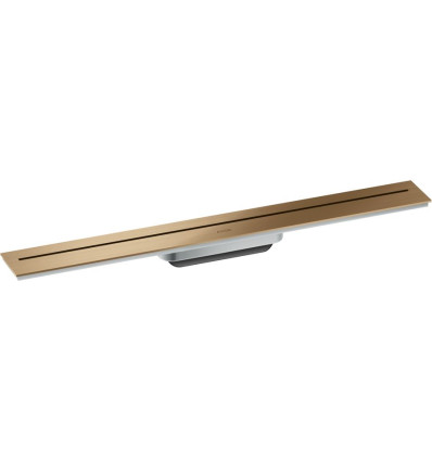 Element zewnętrzny odpływu liniowego 700, montaż przyścienny Brąz Szczotkowany AXOR Drain Axor (42525140)