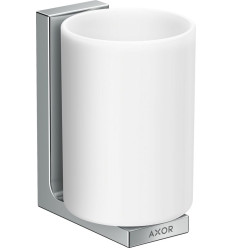 Kubek na szczoteczki do zębów Chrom AXOR Universal Rectangular Axor (42604000)