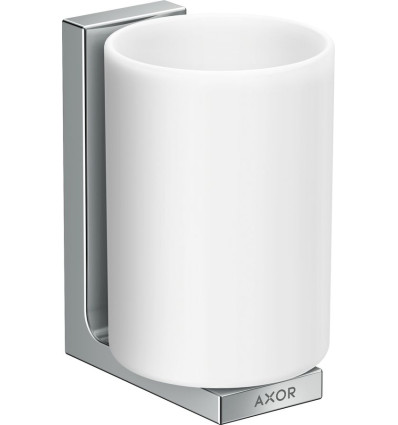 Kubek na szczoteczki do zębów Chrom AXOR Universal Rectangular Axor (42604000)