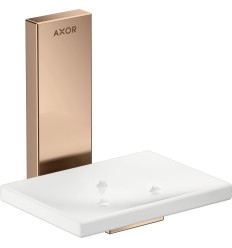 Mydelniczka Czerwony Złoty Polerowany AXOR Universal Rectangular Axor (42605300)