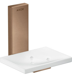 Mydelniczka Czerwony Złoty Szczotkowany AXOR Universal Rectangular Axor (42605310)
