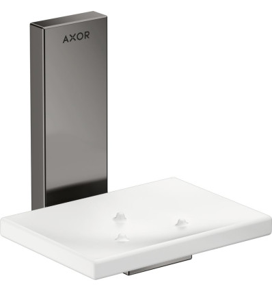 Mydelniczka Czarny Chrom Polerowany AXOR Universal Rectangular Axor (42605330)