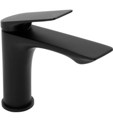 Bateria umywalkowa niska czarny mat Avalon Rea (REA-B1117)