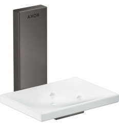 Mydelniczka Czarny Chrom Szczotkowany AXOR Universal Rectangular Axor (42605340)