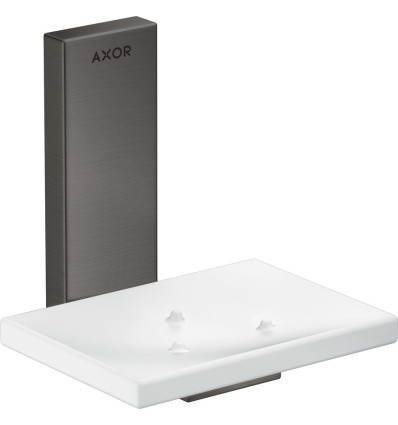 Mydelniczka Czarny Chrom Szczotkowany AXOR Universal Rectangular Axor (42605340)