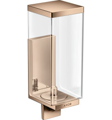 Dozownik mydła w płynie Czerwony Złoty Polerowany AXOR Universal Rectangular Axor (42610300)