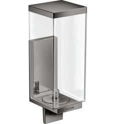 Dozownik mydła w płynie Czarny Chrom Polerowany AXOR Universal Rectangular Axor (42610330)