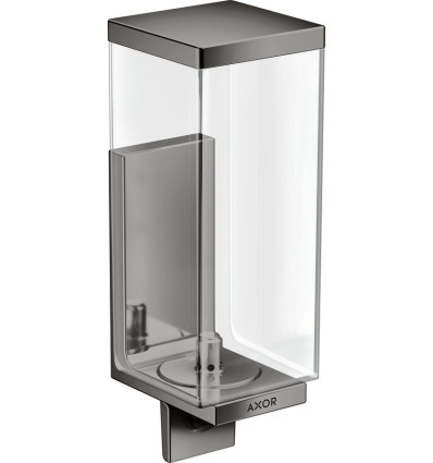 Dozownik mydła w płynie Czarny Chrom Polerowany AXOR Universal Rectangular Axor (42610330)
