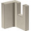 Haczyk na ręcznik Nikiel Szczotkowany AXOR Universal Rectangular Axor (42611820)
