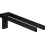 Wieszak na ręczniki, 2-ramienny Czarny Matowy AXOR Universal Rectangular Axor (42622670)