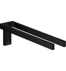 Wieszak na ręczniki, 2-ramienny Czarny Matowy AXOR Universal Rectangular Axor (42622670)