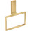 Wieszak na ręcznik typu Ring Złoty Optyczny Szczotkowany AXOR Universal Rectangular Axor (42623250)