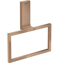 Wieszak na ręcznik typu Ring Czerwony Złoty Szczotkowany AXOR Universal Rectangular Axor (42623310)