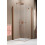 Kabina prysznicowa 80x80 Nes Brushed Copper KDD B Radaway (10024080-93-01L + 10024080-93-01R)