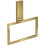 Wieszak na ręcznik typu Ring Złoty Optyczny Polerowany AXOR Universal Rectangular Axor (42623990)
