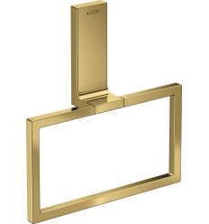 Wieszak na ręcznik typu Ring Złoty Optyczny Polerowany AXOR Universal Rectangular Axor (42623990)