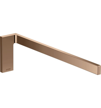 Wieszak na ręcznik, 1-ramienny Czerwony Złoty Polerowany AXOR Universal Rectangular Axor (42626300)