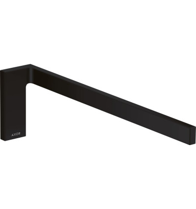 Wieszak na ręcznik, 1-ramienny Czarny Matowy AXOR Universal Rectangular Axor (42626670)