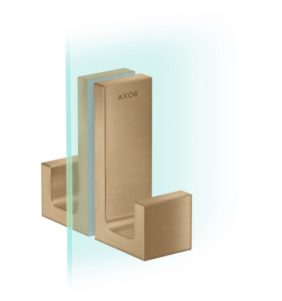 Uchwyt drzwi prysznicowych Brąz Szczotkowany AXOR Universal Rectangular Axor (42639140)