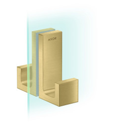 Uchwyt drzwi prysznicowych Mosiądz Szczotkowany AXOR Universal Rectangular Axor (42639950)