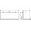 Półka 300 Czarny Chrom Polerowany AXOR Universal Rectangular Axor (42644330)
