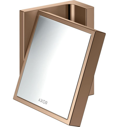 Lusterko kosmetyczne Czerwony Złoty Polerowany AXOR Universal Rectangular Axor (42649300)