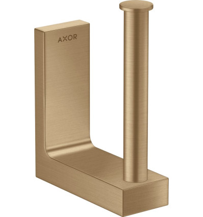 Uchwyt na zapasowy papier toaletowy Brąz Szczotkowany AXOR Universal Rectangular Axor (42654140)