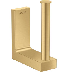 Uchwyt na zapasowy papier toaletowy Złoty Optyczny Szczotkowany AXOR Universal Rectangular Axor (42654250)