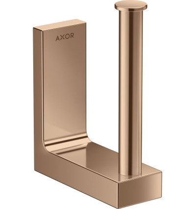 Uchwyt na zapasowy papier toaletowy Czerwony Złoty Polerowany AXOR Universal Rectangular Axor (42654300)