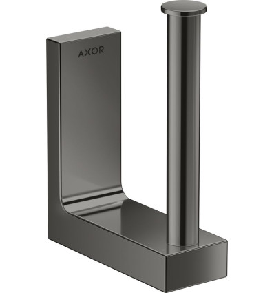 Uchwyt na zapasowy papier toaletowy Czarny Chrom Polerowany AXOR Universal Rectangular Axor (42654330)