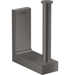 Uchwyt na zapasowy papier toaletowy Czarny Chrom Szczotkowany AXOR Universal Rectangular Axor (42654340)
