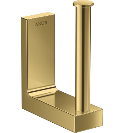Uchwyt na zapasowy papier toaletowy Złoty Optyczny Polerowany AXOR Universal Rectangular Axor (42654990)