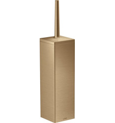 Szczotka do WC z pojemnikiem, ścienna Brąz Szczotkowany AXOR Universal Rectangular Axor (42655140)
