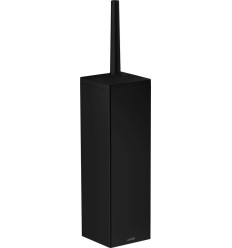 Szczotka do WC z pojemnikiem, ścienna Czarny Matowy AXOR Universal Rectangular Axor (42655670)