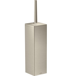 Szczotka do WC z pojemnikiem, ścienna Nikiel Szczotkowany AXOR Universal Rectangular Axor (42655820)