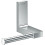 Uchwyt na papier toaletowy Chrom AXOR Universal Rectangular Axor (42656000)