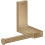 Uchwyt na papier toaletowy Brąz Szczotkowany AXOR Universal Rectangular Axor (42656140)