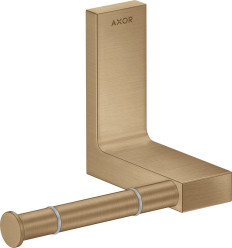 Uchwyt na papier toaletowy Brąz Szczotkowany AXOR Universal Rectangular Axor (42656140)