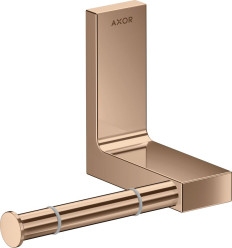 Uchwyt na papier toaletowy Czerwony Złoty Polerowany AXOR Universal Rectangular Axor (42656300)