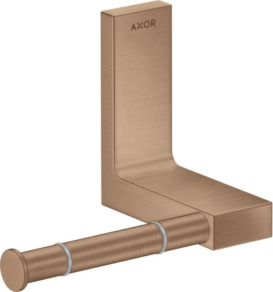 Uchwyt na papier toaletowy Czerwony Złoty Szczotkowany AXOR Universal Rectangular Axor (42656310)