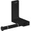 Uchwyt na papier toaletowy Czarny Matowy AXOR Universal Rectangular Axor (42656670)